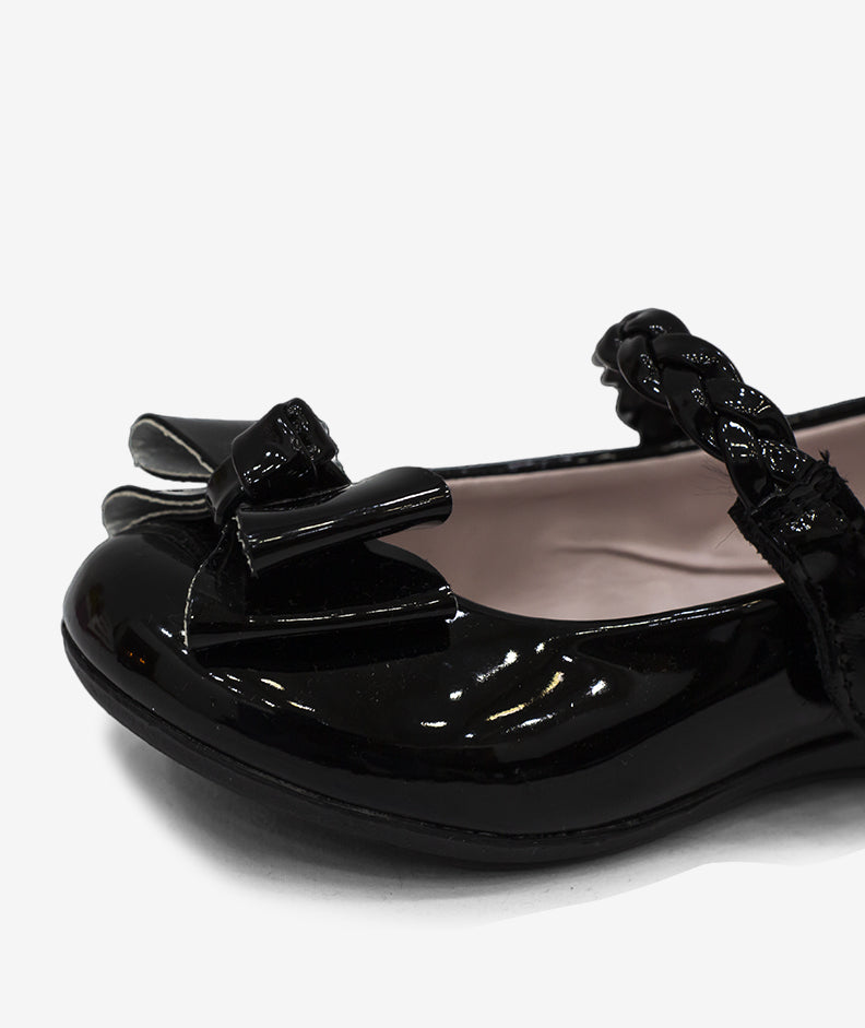  Zapatos niña tropicana 22027 charol negro